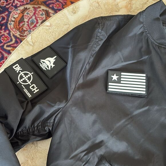 NWOT Alpha Industries - Black Chocoolate - Flyers MA-1 Bomber Jacket Unisex - Picture 11 of 15